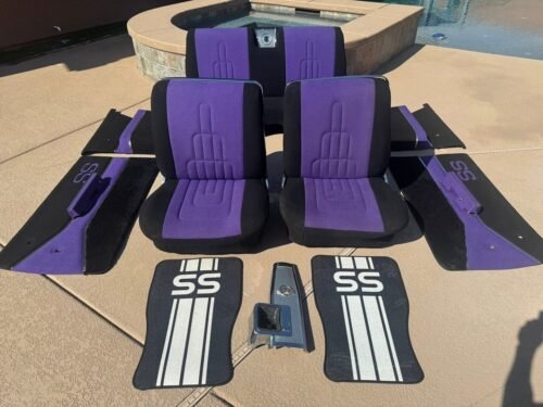 complete set of 63-64 SS impala purple and black