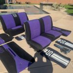 complete set of 63-64 SS impala purple and black