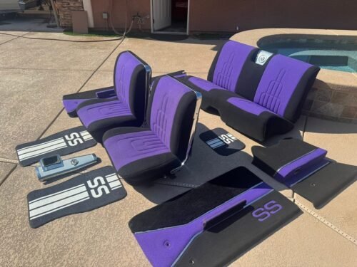 complete set of 63-64 SS impala purple and black